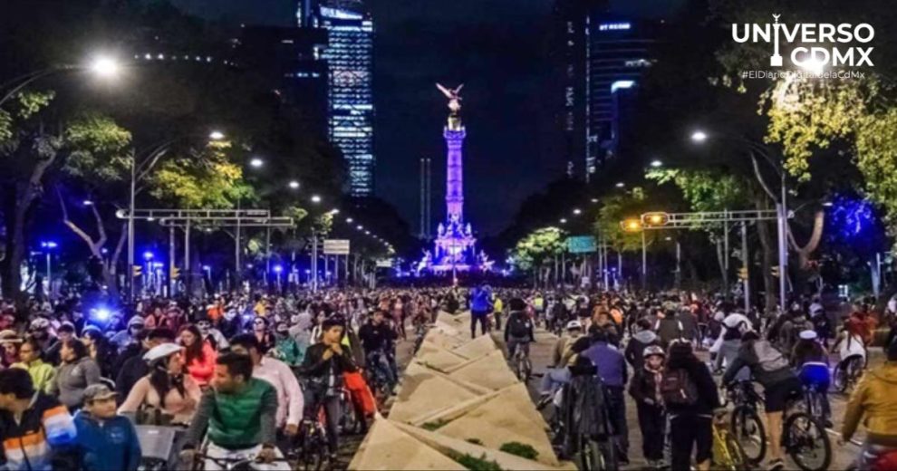 Una noche mágica sobre ruedas: Última rodada del año en la Ciudad de México