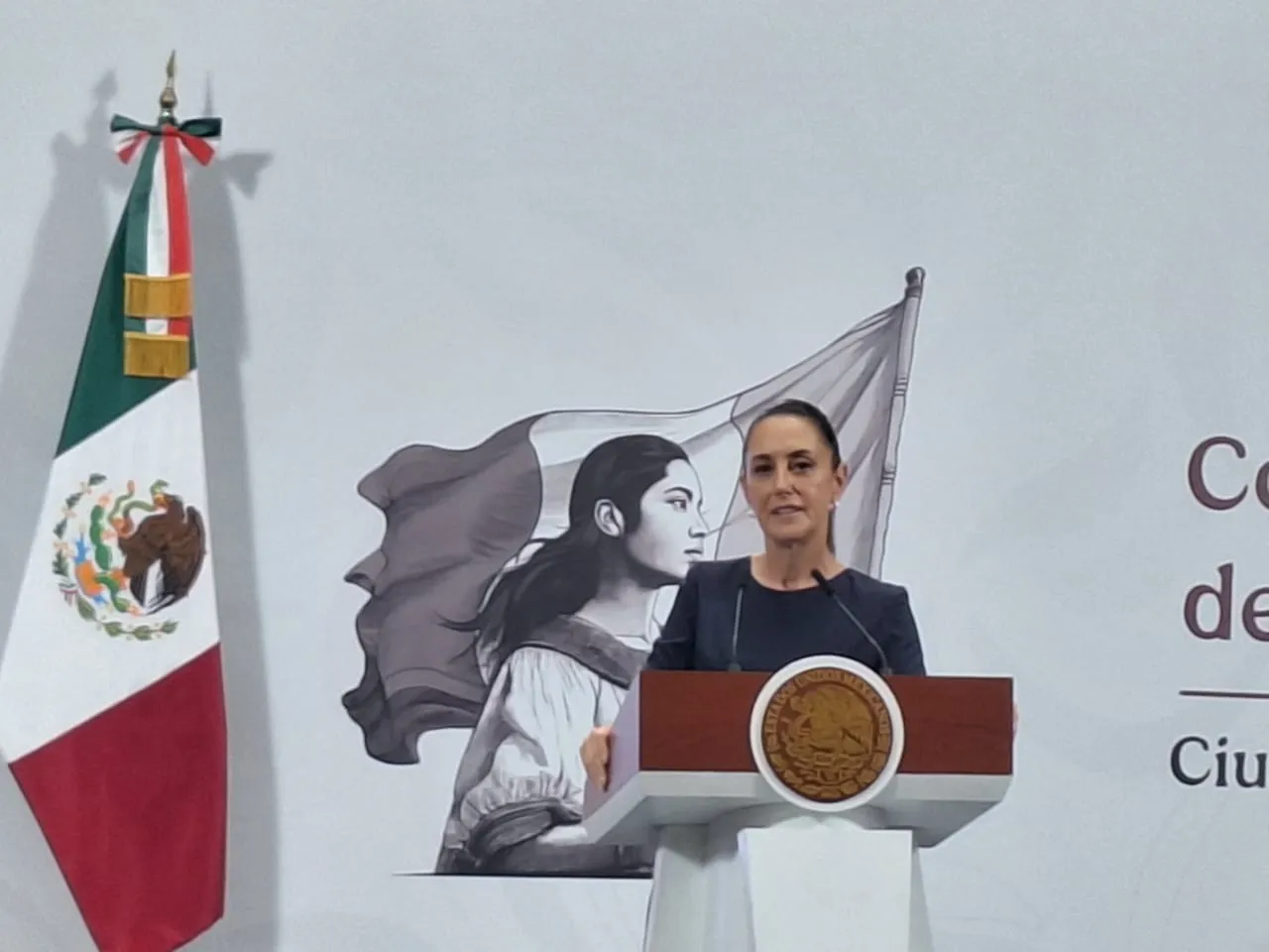 Sheinbaum y Grupo Intocable