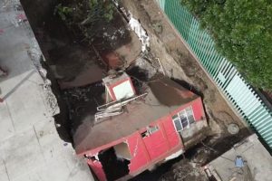 Socavon traga gimnasio Gustavo Madero Video 03082023