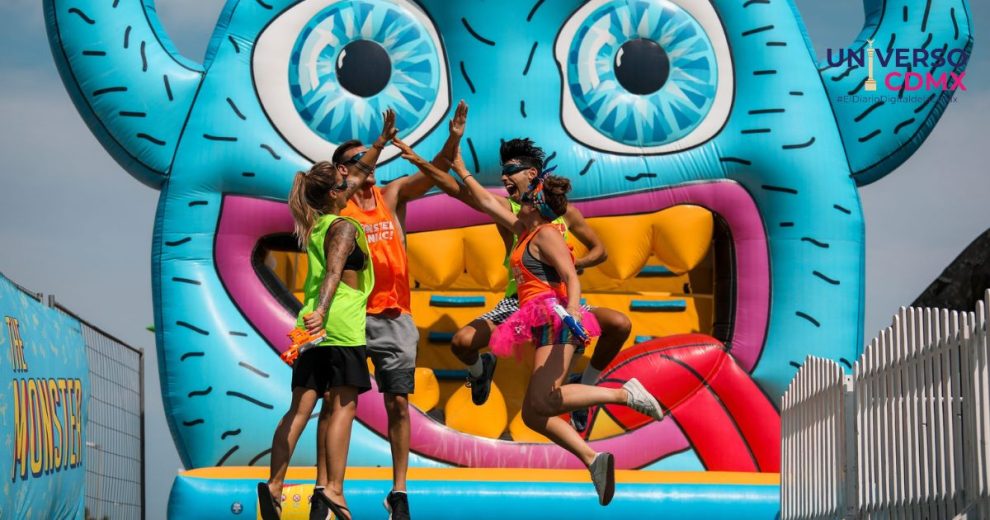 The Monster, el recorrido inflable más grande del mundo en Ciudad de México