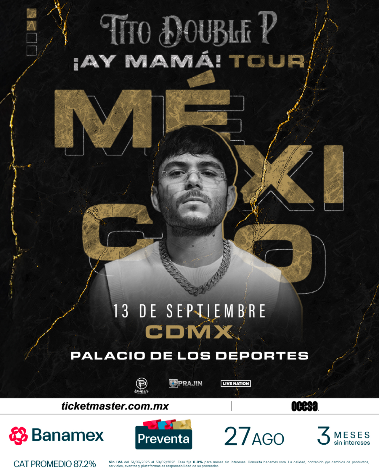 Tito Double P presenta “¡AY MAMÁ!”