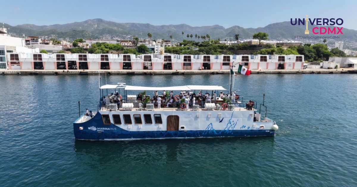 Sheinbaum abanderó el Marinabús en Acapulco: símbolo de reconstrucción y futuro 7 Sheinbaum abanderó el Marinabús en Acapulco: símbolo de reconstrucción y futuro