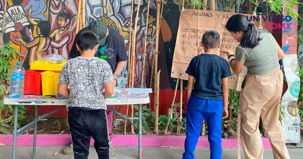 La ciencia llega a Tepito gracias a una ingeniera que rompe barreras con talleres para niñas y niños