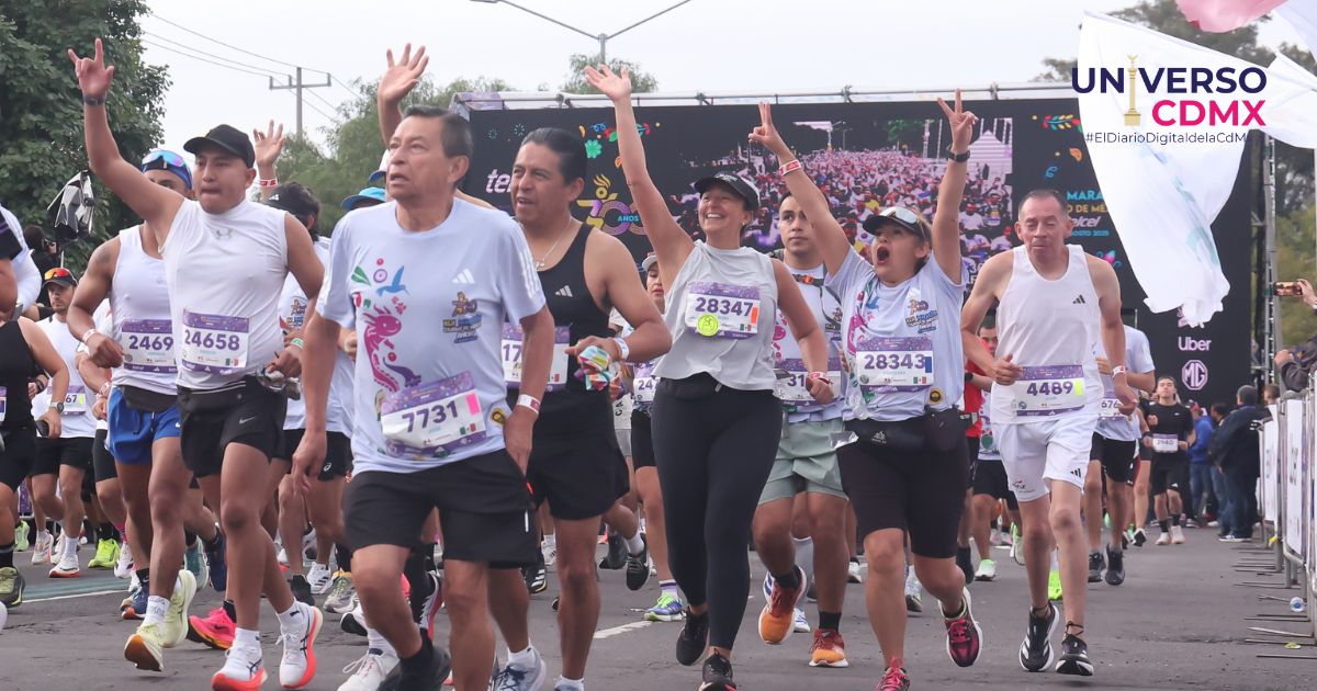 Tadu Abate y Bekelech Gudeta coronan el Maratón de la CDMX 2025 con récord de participación 1 UCDMX WEsBs 1