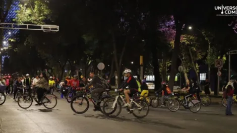 CDMX Se prepara para celebrar la llegada de la primavera con un paseo nocturno en bicicleta