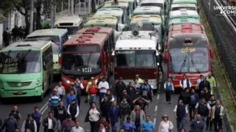 Transportistas anuncian bloqueos en accesos a CDMX exigiendo justicia y seguridad