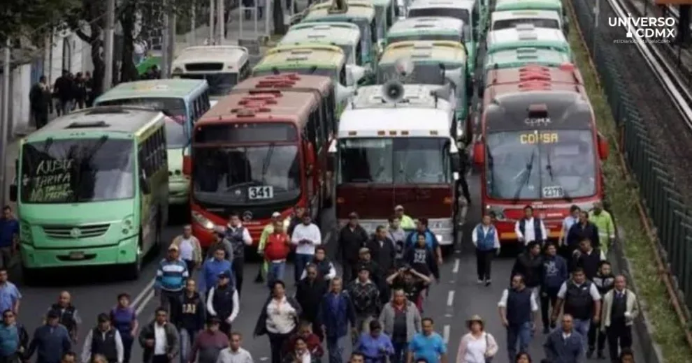 Transportistas anuncian bloqueos en accesos a CDMX exigiendo justicia y seguridad