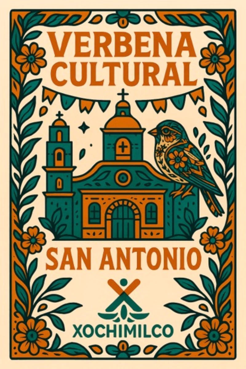 La Verbena Cultural de San Antonio llenará Xochimilco de sabor, arte y alegría 3 Verbena Cultural Xochimilco