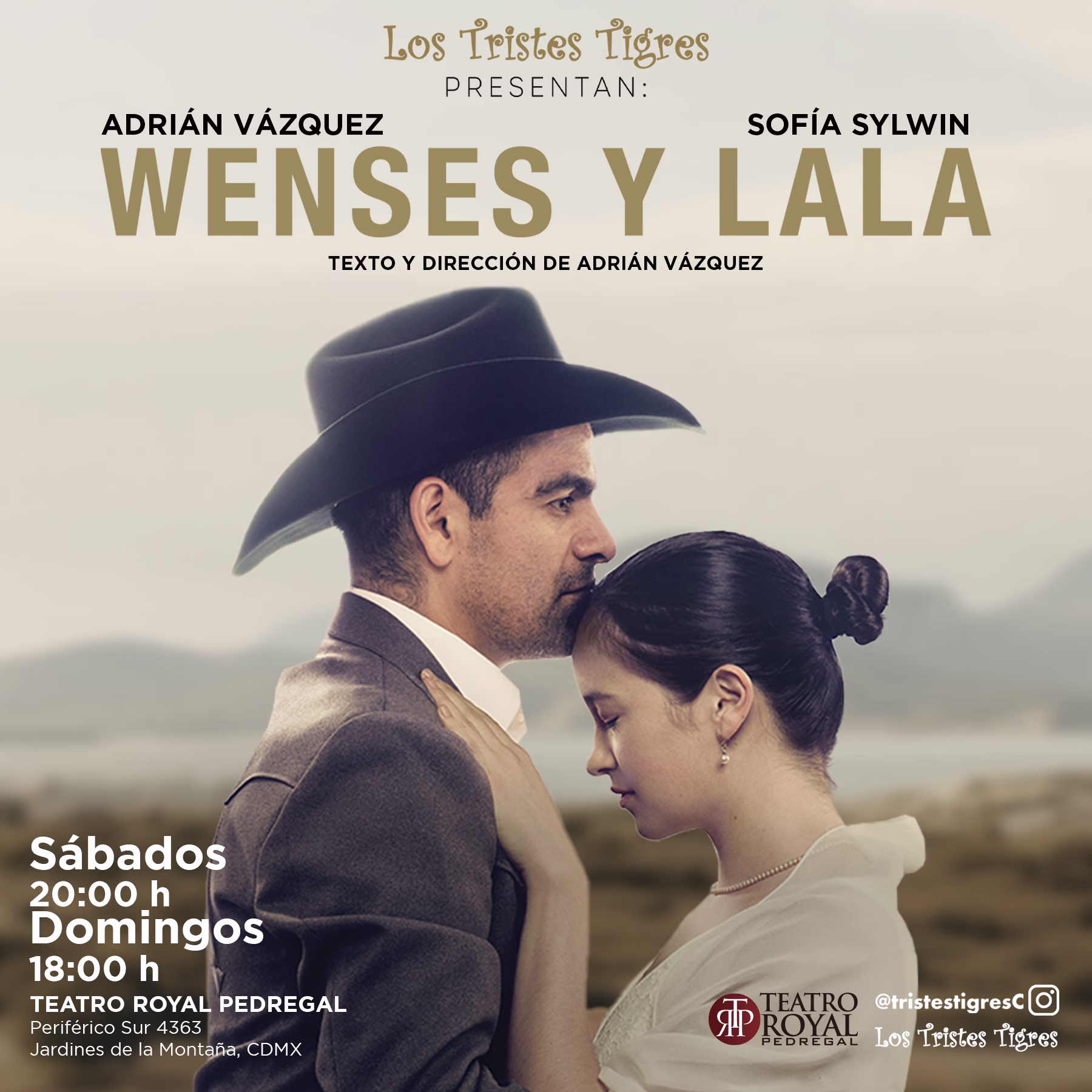 El amor que no se olvida: Wenses y Lala celebra su historia en escena