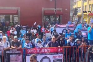 WebCDM No podemos permitirlo protesta en CDMX contra la despenalizacion del aborto a las 12 semanas
