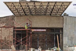 Rehabilitación de la Glorieta de Insurgentes lleva 65% de avance