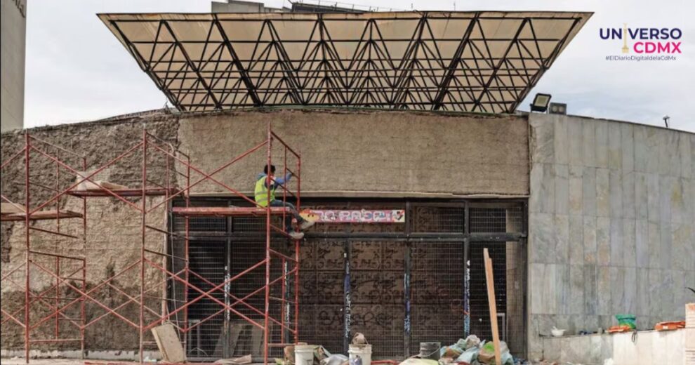 Rehabilitación de la Glorieta de Insurgentes lleva 65% de avance 7 Rehabilitación de la Glorieta de Insurgentes lleva 65% de avance