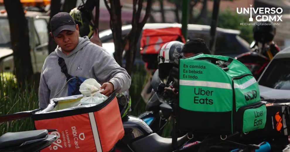 WebCDM Trabajadores de apps y conductores se movilizan en CDMX para exigir derechos laborales