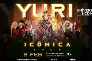 WebCDM Yuri regresa a los escenarios en solitario con su Iconica Tour en 2025.
