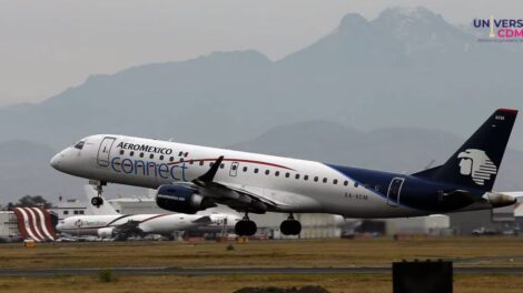 Aeroméxico ajusta peso en vuelos por ola de calor en CDMX