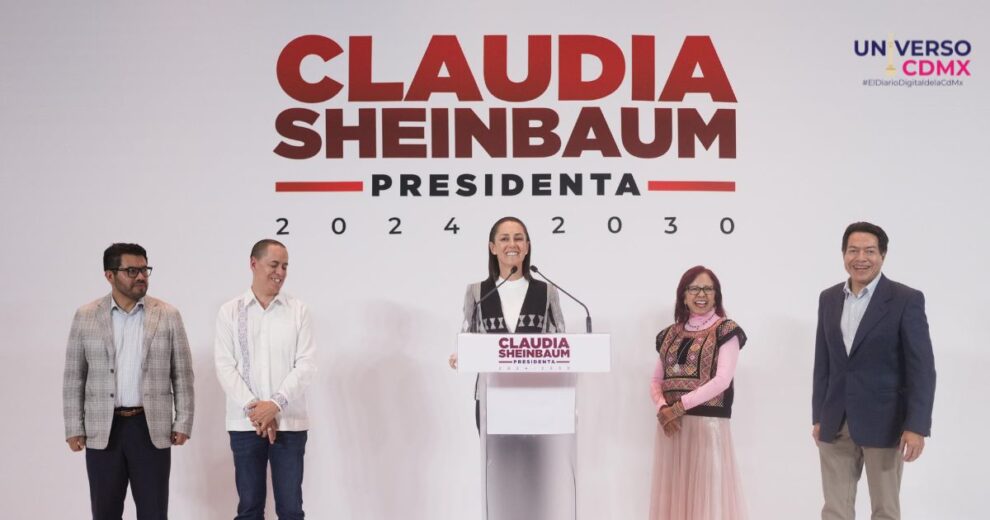 Claudia Sheinbaum discute proyectos prioritarios con gobernadores del noreste de México