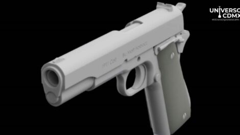 Hecha con impresora 3D, una de cada 10 armas confiscadas: DEA