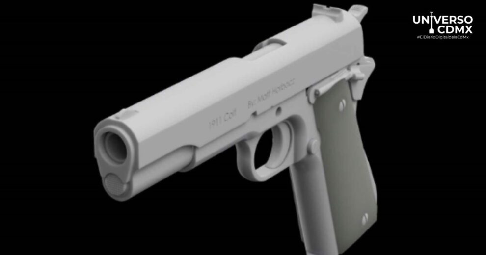 Hecha con impresora 3D, una de cada 10 armas confiscadas: DEA