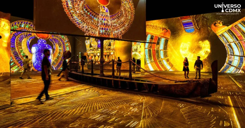 "Más allá de Tutankamón": La experiencia inmersiva finaliza su estancia en CDMX 1 "Más allá de Tutankamón": La experiencia inmersiva finaliza su estancia en CDMX