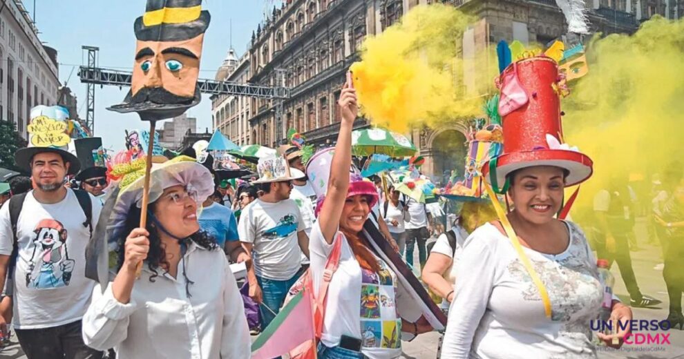Nuevo Zócalo peatonal lo celebran con Carnaval