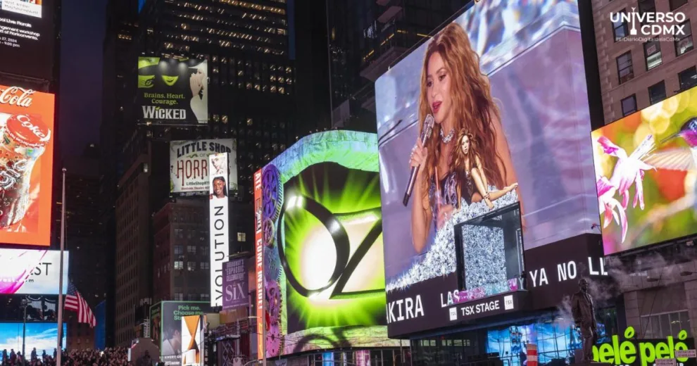 Shakira electriza Times Square con un show inolvidable 1 Shakira electriza Times Square con un show inolvidable