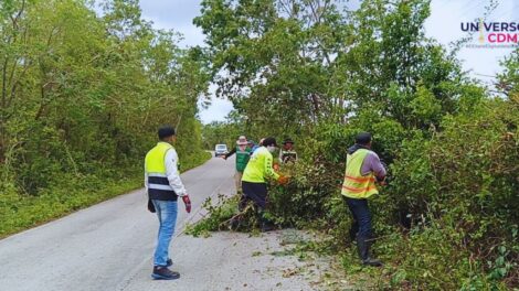 Trabaja SICT en afectaciones a tramos carreteros en seis Estados a causa de fuertes lluvias