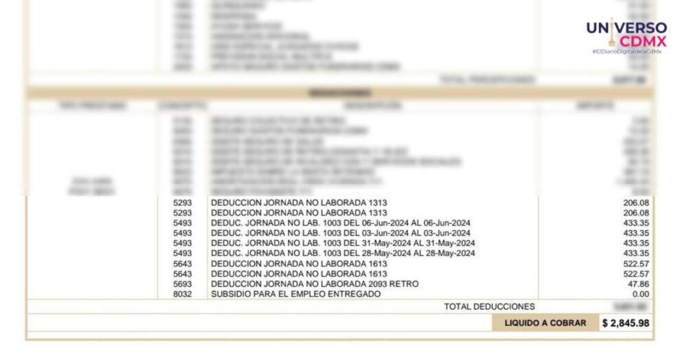 ¡Descuentos arbitrarios y salarios retrasados encienden furia en la Consejería Jurídica de CDMX! 1 ¡Descuentos arbitrarios y salarios retrasados encienden furia en la Consejería Jurídica de CDMX!