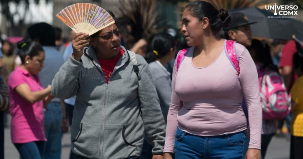 ¡Récord de Calor en la CDMX! Temperaturas alcanzan los 34.2 grados