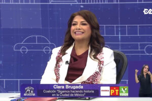 Clara Brugada, según Mario Delgado, ganó los tres debates para la capital