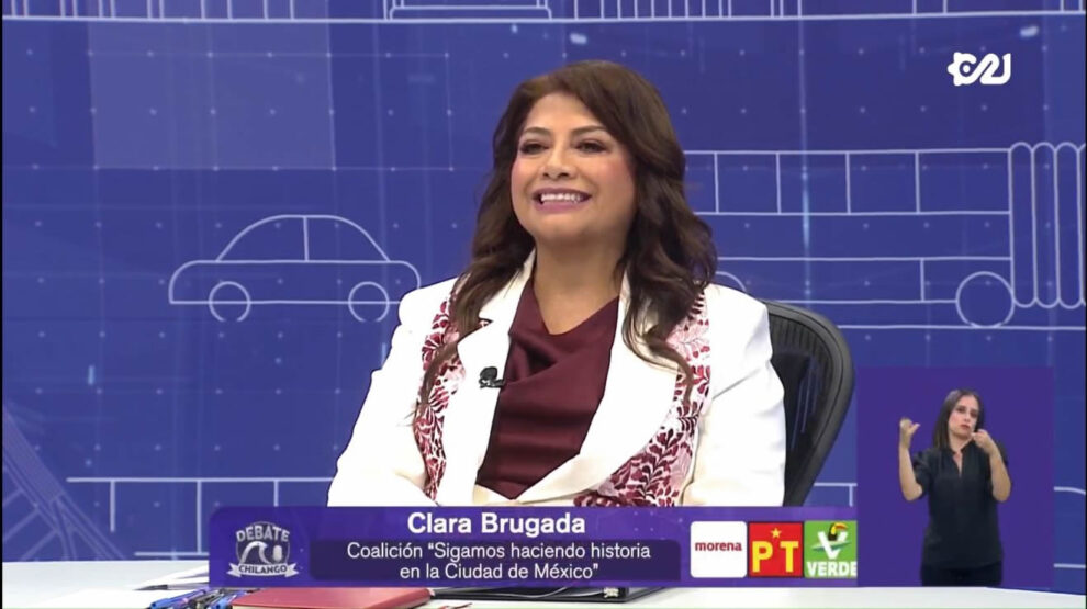 Clara Brugada, según Mario Delgado, ganó los tres debates para la capital