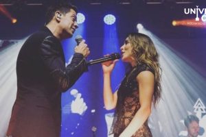 Yahir y María León encienden el escenario con "Fuego": Un espectáculo de música y pasión