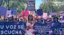 Alessandra Rojo de la Vega presente en el 8M: un juramento de por vida en defensa de las mujeres