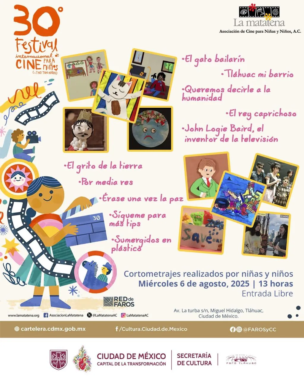 Festival Internacional de Cine para Niños llega a la Ciudad de México 1 Festival Internacional de Cine