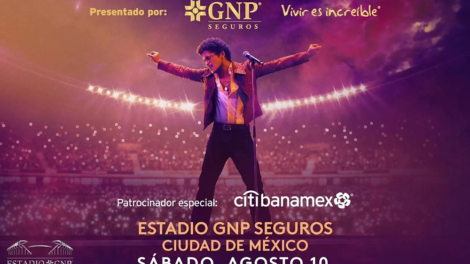 Bruno Mars inaugurará el renovado Estadio GNP Seguros en México
