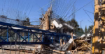 colapsa grua en roma sur