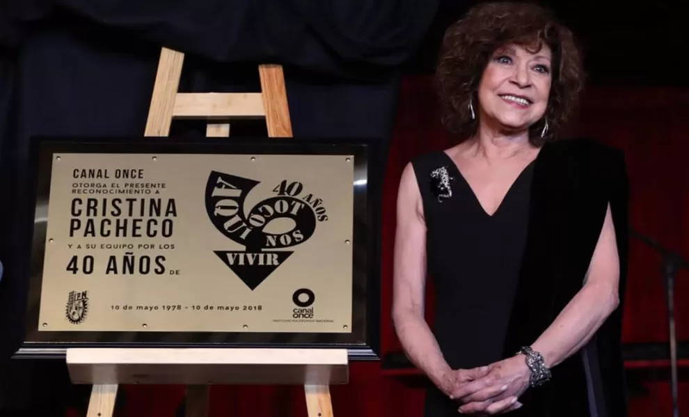 cristina pacheco fallece