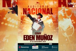 Edén Muñoz anuncia gran concierto en el Auditorio Nacional 2 estilo de vida 1 1