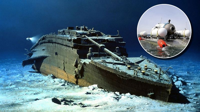 Desaparece submarino turístico en el mismo lugar donde se hundió el Titanic