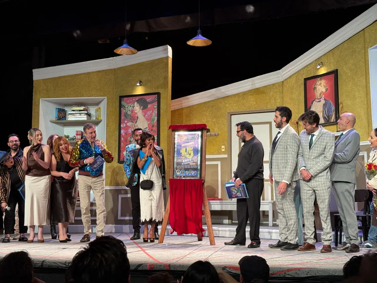 Celebran XV años de la exitosa obra “Toc Toc” con función especial, elenco estelar y madrinas de lujo 2 imagen 2 4