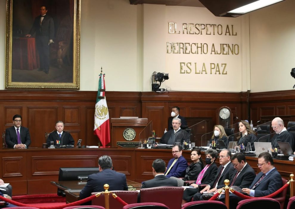 Presenta el magistrado el Informe de Labores 2021-2022 del Tribunal Electoral ante los plenos de la SCJN y CJF 1 informe 281122