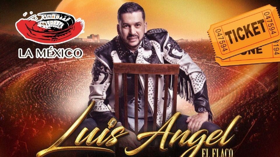 La Plaza de Toros México recibe al cantante del regional mexicano Luis Ángel “El Flaco”