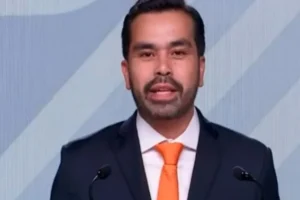 Jorge Álvarez Máynez, candidato presidencial del Movimiento Ciudadano (MC), aseguró que su intervención en el tercer Debate Presidencial