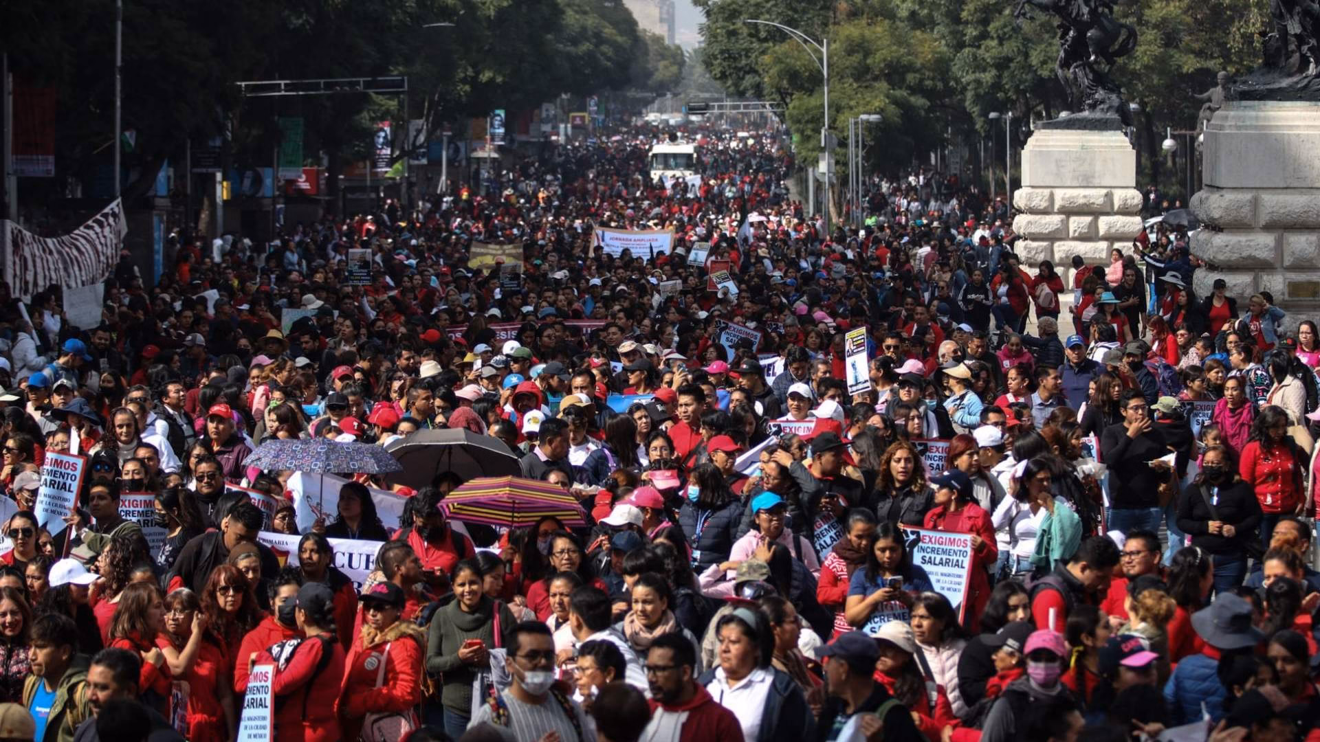 paro nacional maestros horario ruta marcha 15 de abril 2024 cdmx cnte