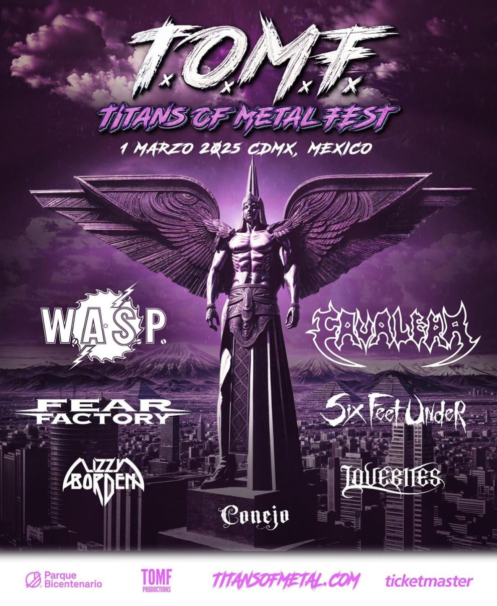 Estas son las bandas que estarán en el Titans Of Metal Fest 1 Estas son las bandas que estarán en el Titans Of Metal Fest