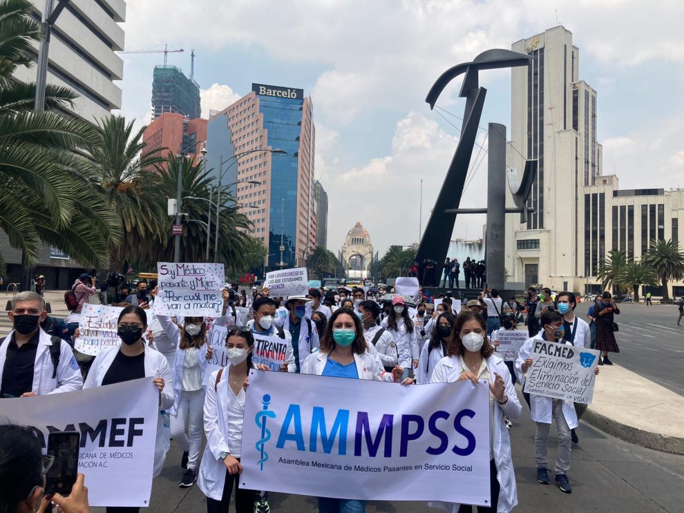 Protesta pacífica de Médicos en CDMX 7 whatsapp image 2022 07 27 at 12.56.46 PM